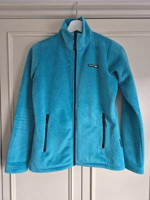 Trespass Teal Blue Airtrap AT300 Zip Up Fleece Jacket,  Size XS / UK 8 - Image 1 of 4