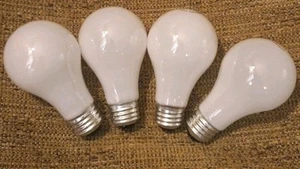 4 New GE 40W Replacement A19 Bulbs Tested Before Shipping - Picture 1 of 1