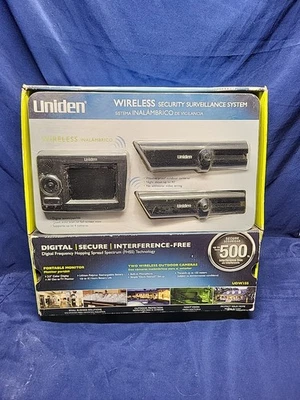 Uniden UDW155 Wireless Security Surveillance System Digital Black - New / Sealed - Image 1 of 4