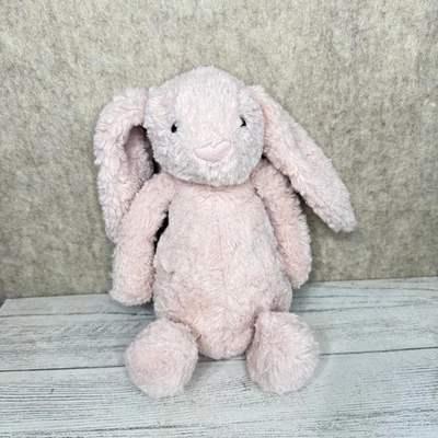 Jelly Cat BASHFUL PINK BLUSH BUNNY PLUSH RABBIT MEDIUM - Image 1 of 4