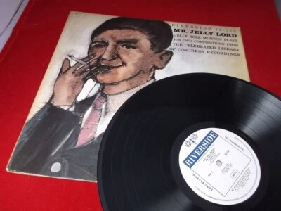 Jelly Roll Morton:   Mr. Jelly Lord   UK    1956   Mono  EX   LP - Imagem 1 de 4