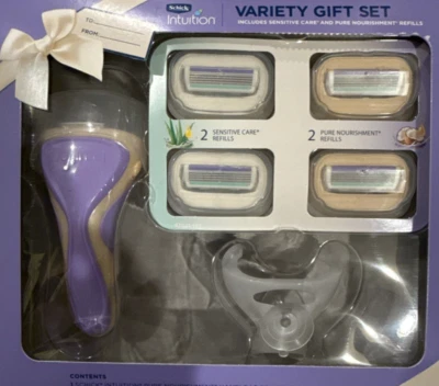 Juego de regalo Schick Intuition (1 asa + 4 recargas por paquete) - PRECIO MÁS BAJO Foto 1 de 4