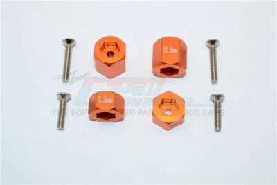 GPM MYT010/75125 ALUMINUM F&R HEX ADAPTERS AXIAL RC 1/18 YETI JR BUGGY AX90052 - Image 1 of 4