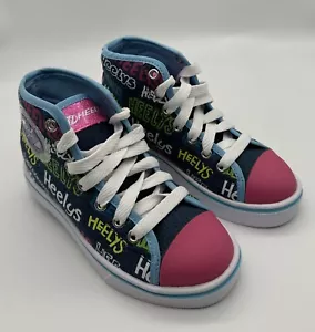 Heelys Veloz Unisex skates Blue Denim/Multi HE100908H- Size Youth 13C - Picture 1 of 9