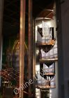 Photo 6x4 Sunlight illuminates Coventry Cathedral The organ pipes and the c2010