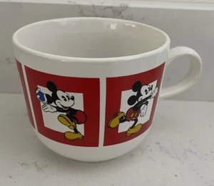 ☕️ Taza Jumbo Vintage Mickey Mouse Disney Horncraft Hecha en Inglaterra Años 80 90 00s - Imagen 1 de 4