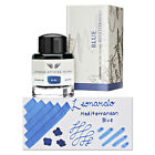 Leonardo Officina Bottled Ink for Fountain Pens in Mediterranean Blue - 40 mL