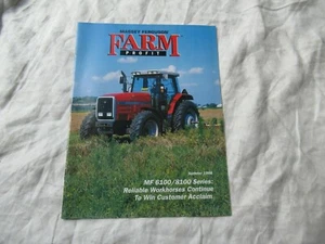 Brochure rivista Massey Ferguson Farm Profit MF 6100 serie 8100 trattori - Foto 1 di 12