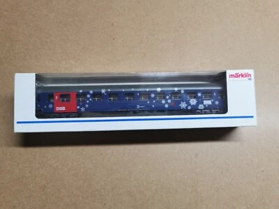 Rarität Märklin H0 42691 , 4-achsig, DSB Personenwagen , OVP  , unbespielt - Bild 1 von 4