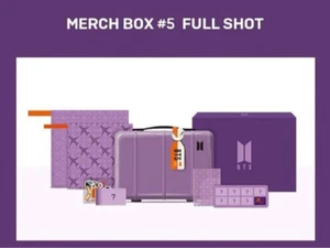 BTS Japan Limited MERCH BOX #5 ARMY Membership Pack Full Set - Picture 1 of 3
