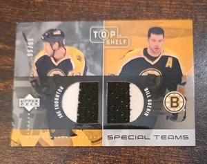 2002 Upper Deck dual jersey Joe Thorton, Bill Guerin 99/99 - Picture 1 of 2