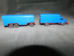 wiking modellauto 1 87 Sammlerstück gepflegt LKW mit Anhänger s. Bilder - Bild 1 von 3