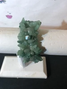 Avon Semi Precious AVENTURINE Chip Bracelet NIB 2006 - Picture 1 of 6