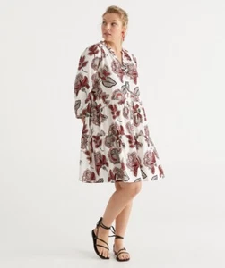 SUSSAN BOHEME FLORAL TIERED DRESS SZ 12-14? BNWOT RRP $109.99 - Picture 1 of 2