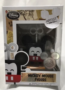 Mickey Mouse Funko Pop Vinyl Aufzieh D23 exklusive Künstlerserie zwei LE 3000 Neu im Karton - Bild 1 von 8