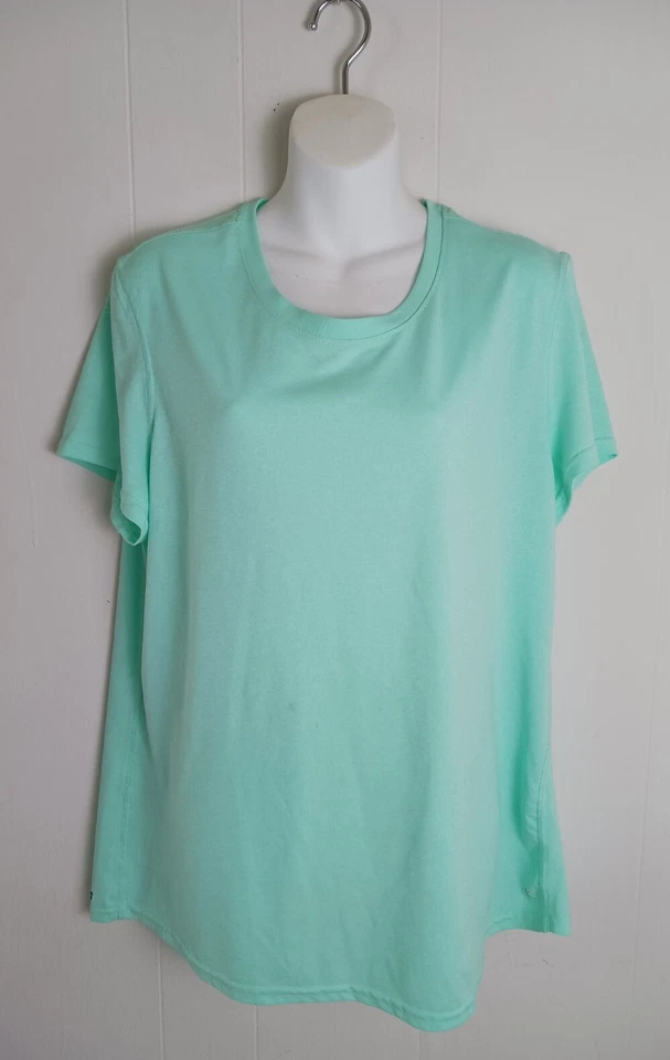 Camiseta Feminina Danskin Now Verde Claro Plus Size 2XL - Imagem 1 de 4