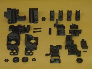 Prusa i3 MK2S stampante 3D parti 3D stampante kit parti ABS nero nero nero - Foto 1 di 6