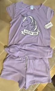 Carter’s Girls Shorts & T-Shirt/Short Sleeve Top Set Size 10/12 - BRAND NEW ! - Picture 1 of 14