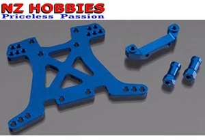 Traxxas 6838X Torretta ammortizzatore posteriore in alluminio, Blue Slash 4X4 - Foto 1 di 1