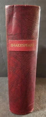 THE COMPLETE WORKS OF WILLIAM SHAKESPEARE ILLUSTRATED IN ONE VOLUME RARE 1858 FN - Image 1 of 4