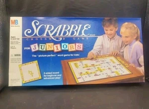 Vtg Milton Bradley Co. 1989 Scrabble Crossword Game For Juniors by Irwin-Fun - Picture 1 of 5