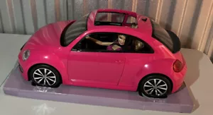 Barbie Volkswagen Beetle Bug Hot Pink Car Mattel Read Description - Picture 1 of 6