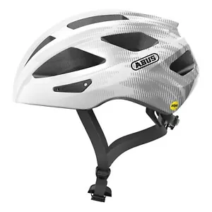 Abus Macator MIPS Helmet - Large - 59 - 62cm - White Silver 634789 - Picture 1 of 6