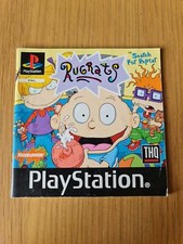 Rugrats: The Search For Reptar - Sony Playstation PS1 - Manual Only