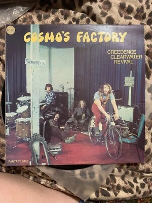 CREEDENCE CLEARWATER REVIVAL Cosmo’s Factory MISPRINT Vinyl Festival 1970 Aus  - Image 1 of 4