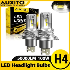 AUXITO H4 HB2 LED Headlight Bulbs Conversion Kit High Low Beam 200W Bright White - Imagen 1 de 12