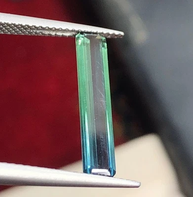 1.60 Carat Natural Bi-color Tourmaline Gemstone From Afghanistan - Image 1 of 4