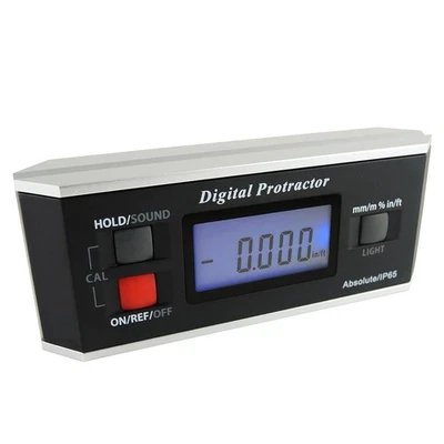 V Magnetic Digital Protractor Gauge Tool Angle Finder Level Inclinometer - Image 1 of 4