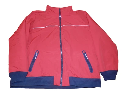 Lands' End Red White & Blue Winter Jacket Women's 2X 20w-22w Lined Coat - Image 1 of 4