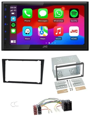 JVC Bluetooth 2DIN MP3 DAB USB Autoradio für Opel Corsa C Meriva Signum Vectra B - Bild 1 von 4