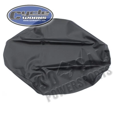 Cubierta de asiento Quadworks 1996 Honda CR500R Cycle Works pinza negra 36-12590-01 Foto 1 de 2