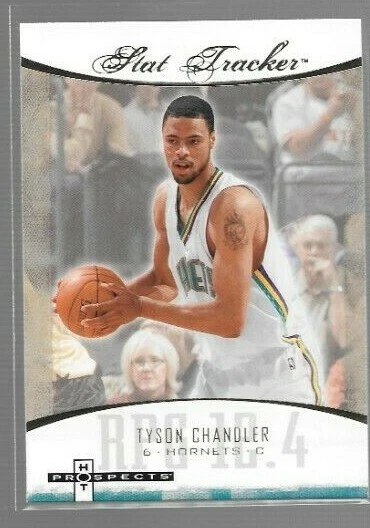 2007-08 Hot Prospects Stat Tracker Tyson Chandler #ST-34 Hornets - Image 1 of 1