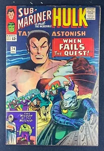 Tales to Astonish (1959) #74 VG+ (4.5) Sub-Mariner Hulk Gene Colan Cover and Art - Bild 1 von 2