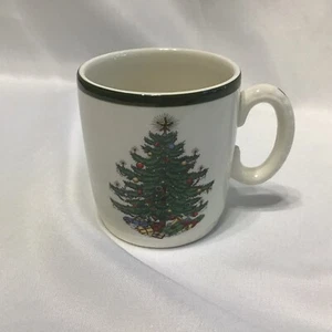 VINTAGE CUTHBERTSONS Original Christmas Tree Coffee Mug From 1979 SINGLE READ - Picture 1 of 6
