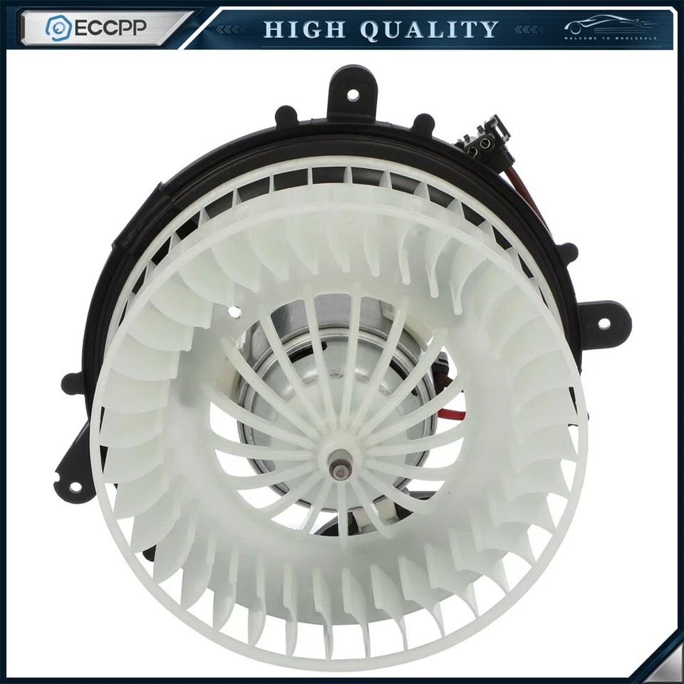 Front HVAC Blower Motor w/Fan Cage for 2000 2001 2002 03-06 Mercedes-Benz CL500 - Image 1 of 4