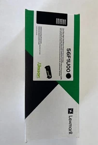 Lexmark 56F1U00 BLACK ULTRA HIGH YIELD TONER ***New/Sealed*** - Afbeelding 1 van 2