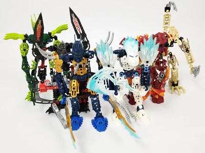 LEGO Bionicle Glatorian All 6 Sets 8978 8979 8980 8981 8982 8983 Thornax Ammo - Изображение 1 из 4