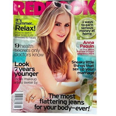 Redbook Magazine 2012 August Anna Paquin Cover - Image 1 of 2