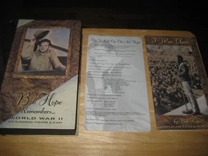 Bob Hope Remembers...World War II - The European Theatre D-Day (VHS, Cassettes) - Picture 1 of 3