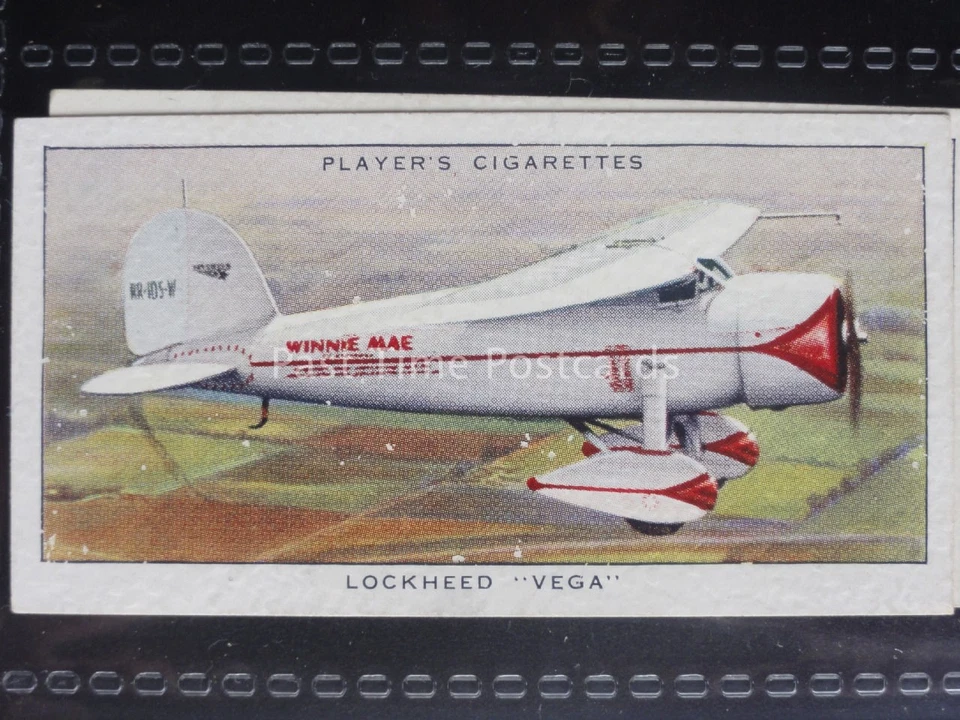 No.36 LOCKHEED VEGA (USA) - Aeroplanes, Civil - John Player 1935 - Image 1 of 1