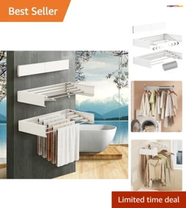 Versatile Collapsible Clothes Rack - Space-Saving Design for Home & Outdoors - Picture 1 of 9