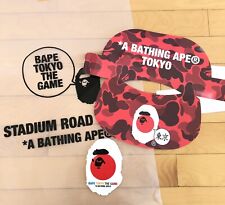 Bape Ape Head Tokyo The Game Bathing Ape Cool Sticker  Visor Gift AUTHENTIC