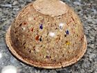 Vintage Brookpark Confetti Splatter Bowl 8" Melamine Multi-Color Mixing Bowl