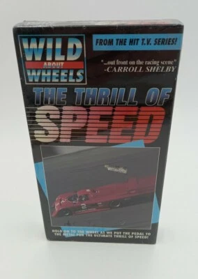 Wild About Wheels - The Thrill of Speed (VHS, 1992) ** BRAND NEW SEALED ** - Image 1 of 4