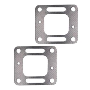 MERCRUISER STAINLESS STEEL EXHAUST RISER ELBOW MANIFOLD GASKETS 4.3 5.0 5.7 350 - Picture 1 of 12
