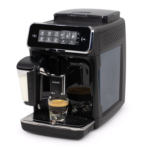 New Philips 3200 LatteGo Fully Automatic Espresso Machine, Black - EP3241/54